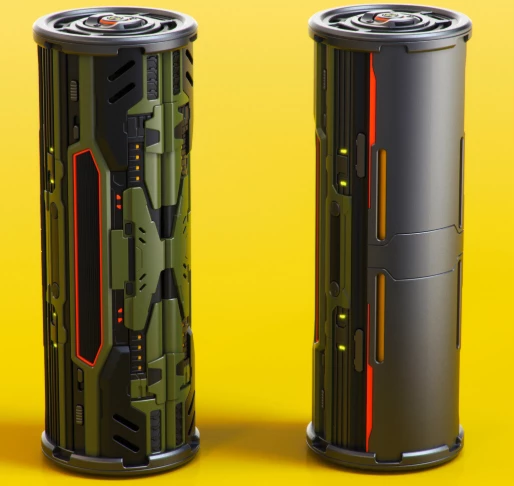 SciFi Barrels set by ArtStation