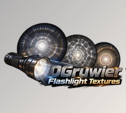 DGruwier Flashlight Textures for Blender by Gumroad