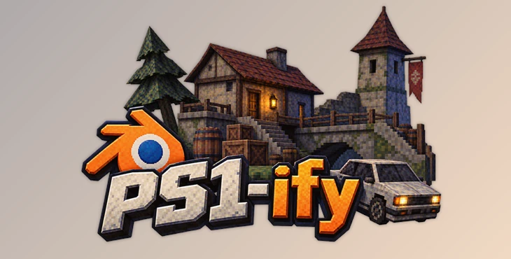 PS1-ify for Blender 5.0+