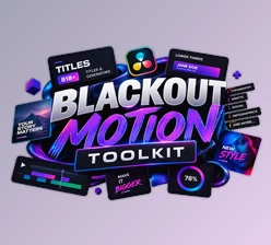 Blackout Motion Toolkit for Davinci Resolve by Videohive (65482465)