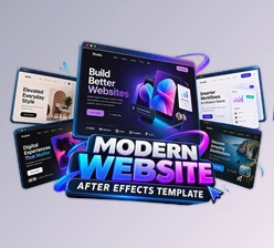 MODERN WEBSITE AFTER EFFECTS TEMPLATE by Sickboat (PROMO VIDEOS)