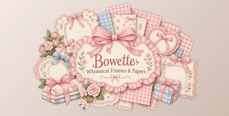 Bowette: Whimsical Frames & Papers 
