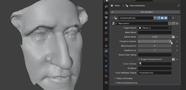 Reprojector Add-On by Superhivemarket