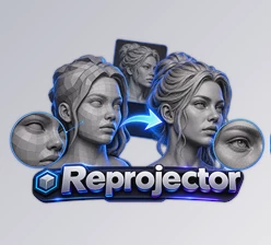 Reprojector Add-On for Blender by Superhivemarket (v1.0)