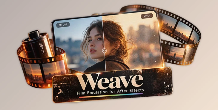 Weave - Film Emulation for After Effects 